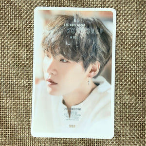 BTS SUGA #5 [Love Yourself in Seoul Movie] Official Ticket Photocard Photo /+G