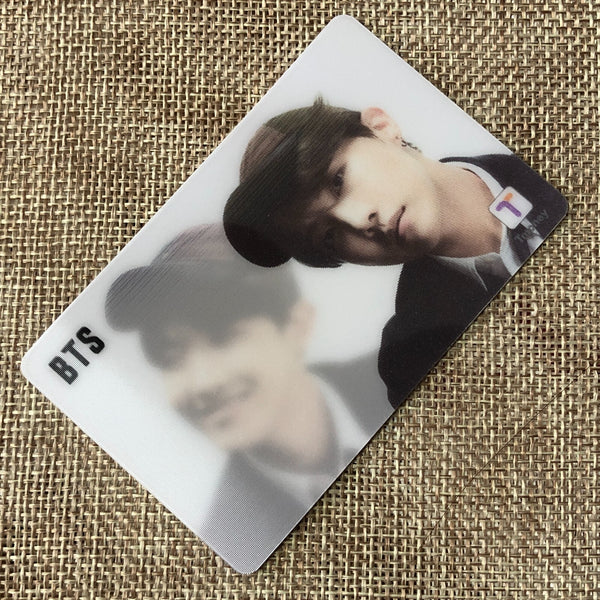 BTS J-HOPE [2020 CU T-Money] Official Lenticular transparent Photocard / Gift