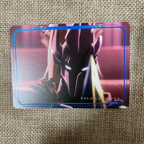 Solo Leveling SL01-19 / Double Rare (1pc)  Igris Webtoon Trading Card / New