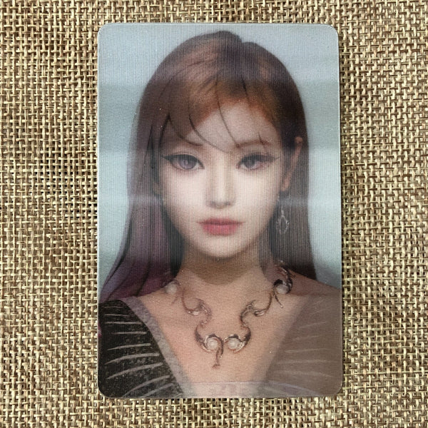 AESPA NINGNING [SAVAGE] Official Lenticular Photocard, Synk Dive Ver / Gift