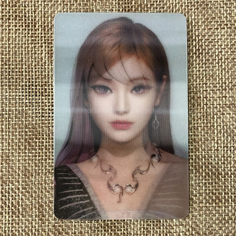 AESPA NINGNING [SAVAGE] Official Lenticular Photocard, Synk Dive Ver / Gift
