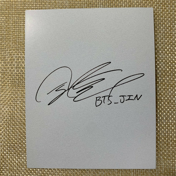 BTS JIN [Young Forever] Official Polaroid Photocard, Special Album / New, Rare