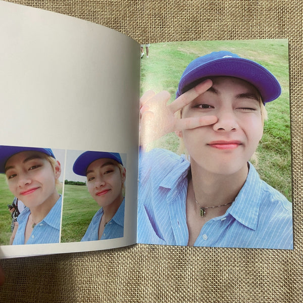 BTS V [ 2018 Summer Package Saipan ] Selfie Book Official Guidebook / New / Gift