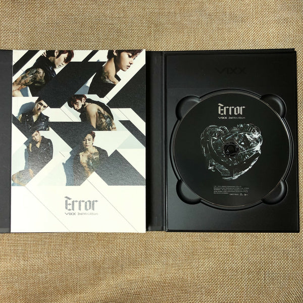 VIXX [ ERROR ] Official Album Photobook, 2nd Album CD / New / Gift