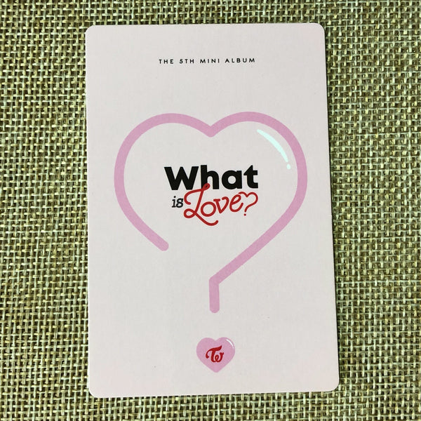 TWICE NAYEON [ What is Love ] Official Photocard, 5th Mini / New / Gift