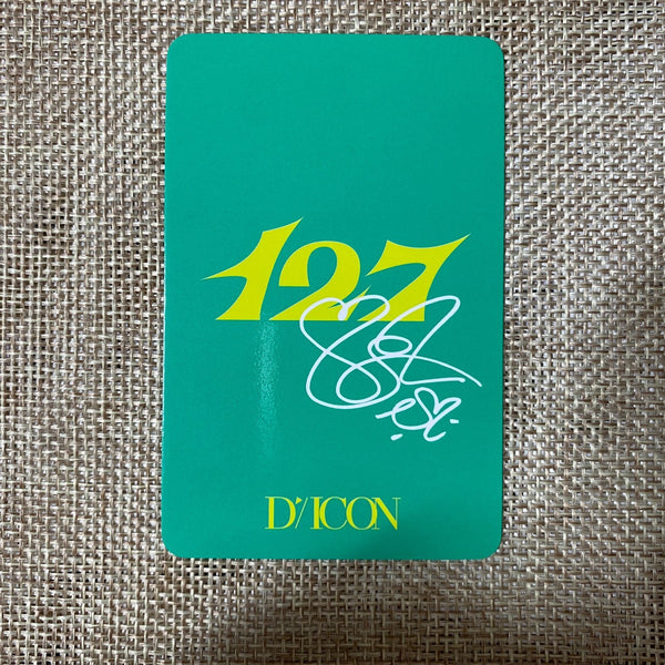 NCT 127 TAEYONG [ Dicon ] Official Photocard, D'Festa Mini Edition / New / Gift