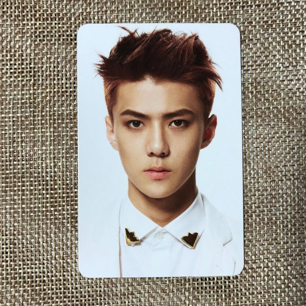 EXO HAND SIGNED [OVERDOSE] Promo Album CD+Photobook+Sehun PC, Autographed / Gift