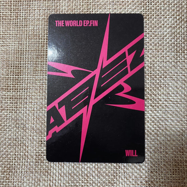 ATEEZ [The World EP.FIN: WILL] Signed Promo Album / Autographed Message Full Set