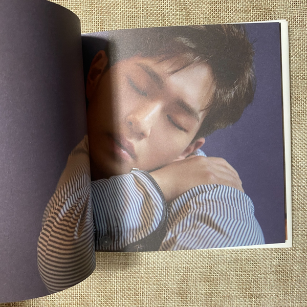 SHINEE Onew [Voice Mini Solo White Album] Photobook + CD, No PC / Mint, Rare /+G