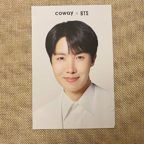 BTS J-HOPE #2 [BTS x COWAY] Official Postcard Photocard Limited / New, Rare /+G
