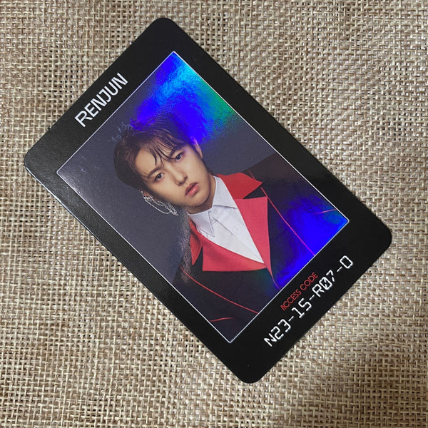 NCT 2020 Renjun [RESONANCE Pt.2] Official Photocard, Arrival Access Card / Gift