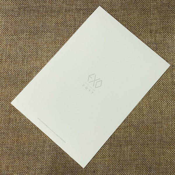 EXO XIUMIN [ 2017 Season's Greetings ] Official Postcard / New / Gift