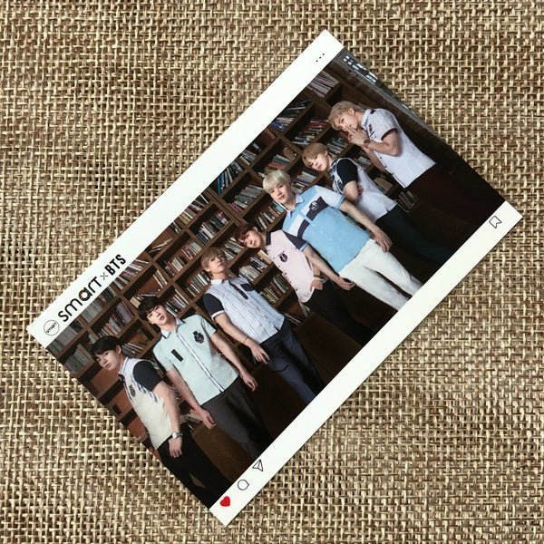 BTS GROUP #7 [ BTS X Smart Uniform ] Official Photocard / New, Rare / Gift
