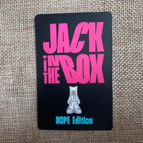 BTS J-HOPE #2 [JACK IN THE BOX] Official Photocard, Hope Edition  / New / +Gift