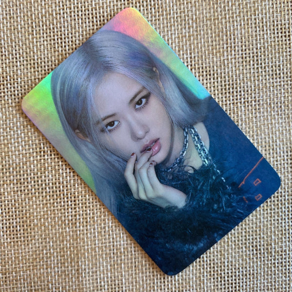 BLACKPINK ROSE #5 [ THE SHOW ] Official Hologram Photocard / New, Rare / Gift