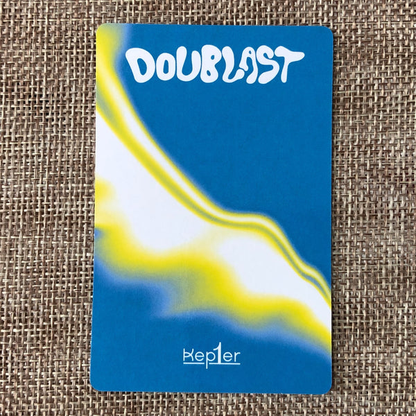 KEP1ER MASHIRO [ DOUBLAST ] Official Photocard, 2nd Mini Blue Blast / New / Gift