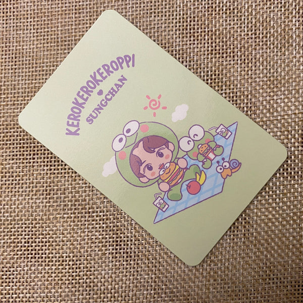 NCT SUNGCHAN [ NCT X SANRIO A Ver. ] Official Character Photocard / New / Gift