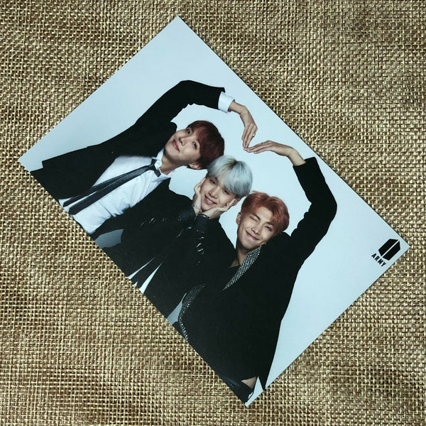 BTS J-HOPE SUGA RM [Wings Tour Final 4th Army Booth] Official Photocard / Gift