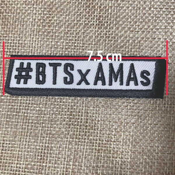 BTS [2017 AMAs American Music Awards] Official Line TXT Patch / New, Rare / Gift
