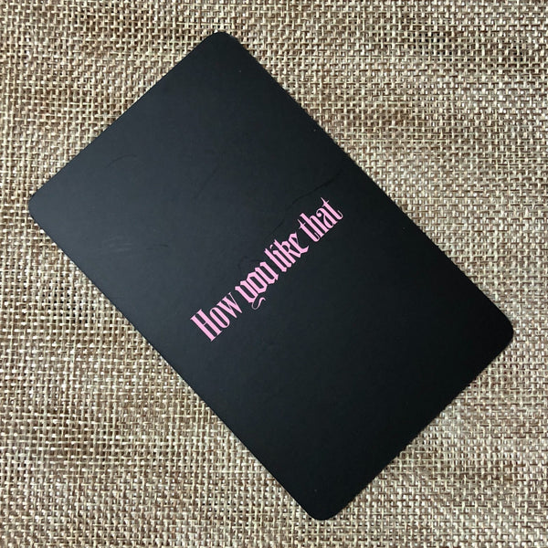 Blackpink GROUP [ How You Like That Ktown4U ] Official Photocard / New / Gift