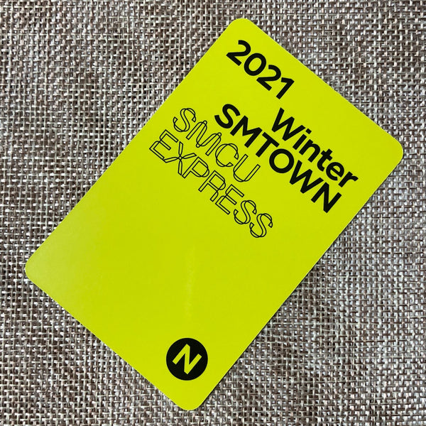NCT 127 KUN [ 2021 Winter SMTOWN SMCU EXPRESS ] Official Photocard / New / Gift