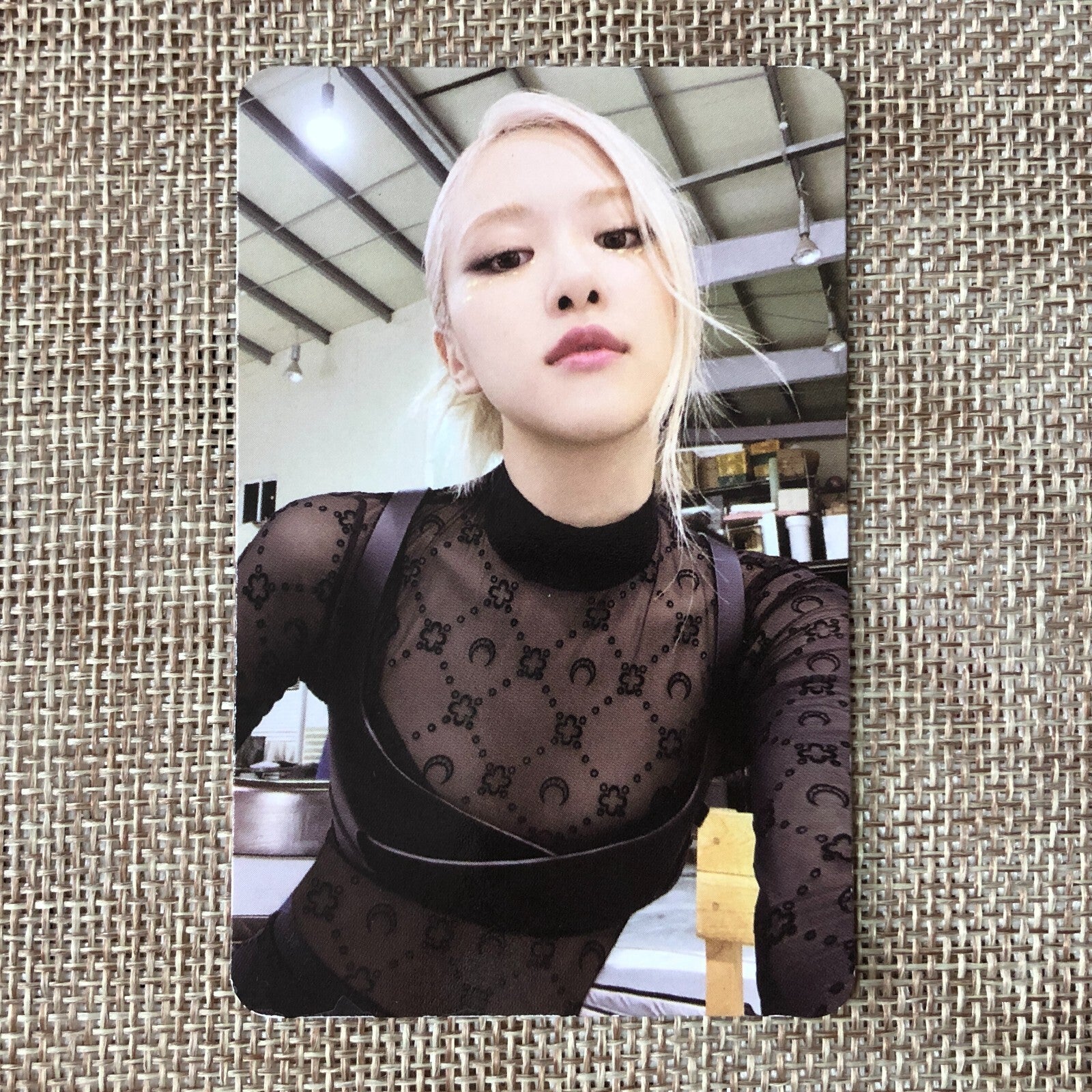 BLACKPINK ROSE [ Born Pink Gray Ver. ] Official Photocard / New / Gift