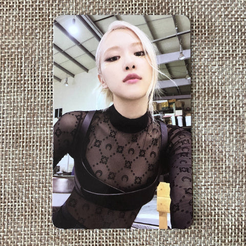 BLACKPINK ROSE [ Born Pink Gray Ver. ] Official Photocard / New / Gift