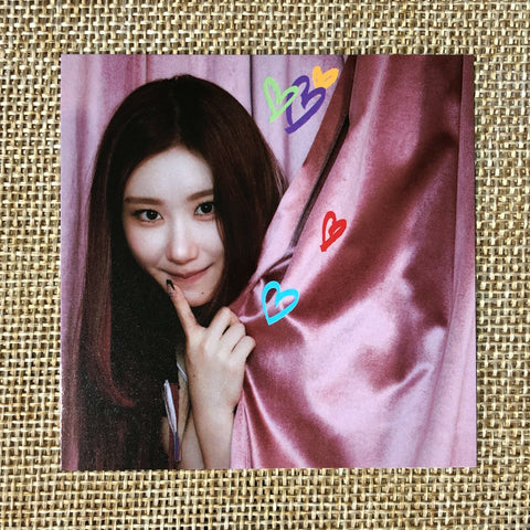 ITZY CHAERYEONG #1 [CRAZY IN LOVE] Official Preorder Special Photocard / Gift