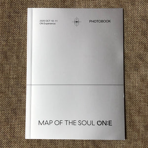 BTS [ MAP OF THE SOUL ON:E Bluray ] Photobook Only / New / Gift