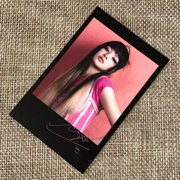 BLACKPINK LISA #4 [ Born Pink ] Official Photocard, Ktown4U POB / New / Gift