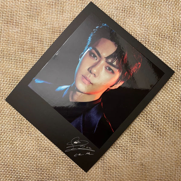 EXO SEHUN [Exo Planet #3 The EXOrDIUM] Official Polaroid Photocard / New / Gift
