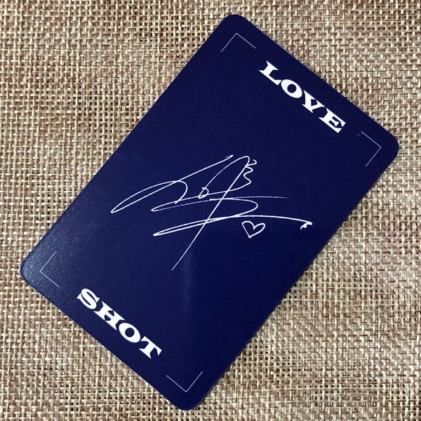 EXO SEHUN [ LOVE SHOT ] Official Photocard, 5th Repackage SHOT Ver. / New / Gift
