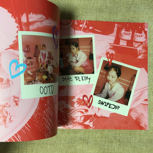 ITZY RYUJIN [CRAZY IN LOVE] Official Photobook + Poster +Sticker Set / Gift