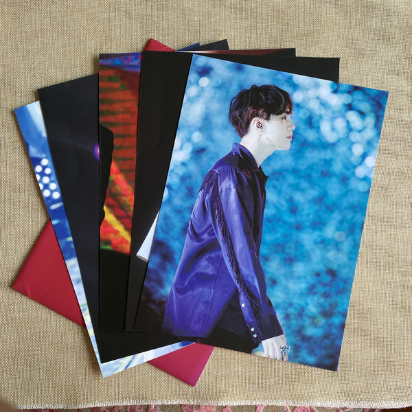 BTS SUGA [ 2019 LAST BEAT Exhibition ] Poster Set, Pack / New, Rare / Gift