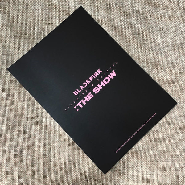BLACKPINK JISOO #1 [ THE SHOW DVD ] Official Postcard Poster / New / Gift