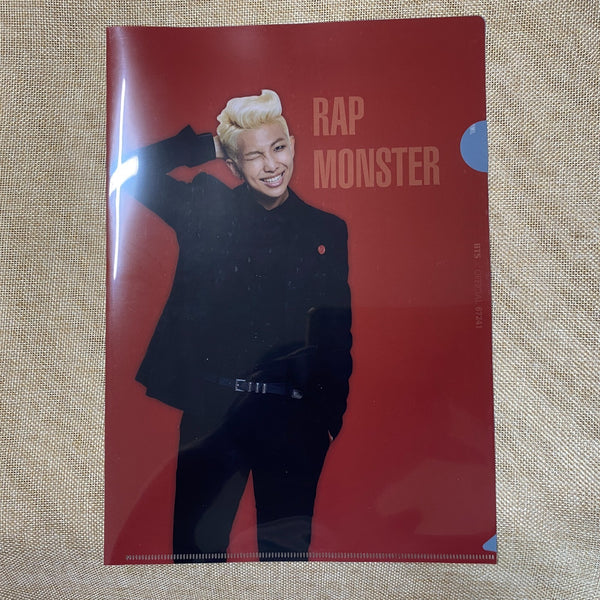 BTS [2014 Live Trilogy The Red Bullet] Official Clear File Set / New, Rare /+G