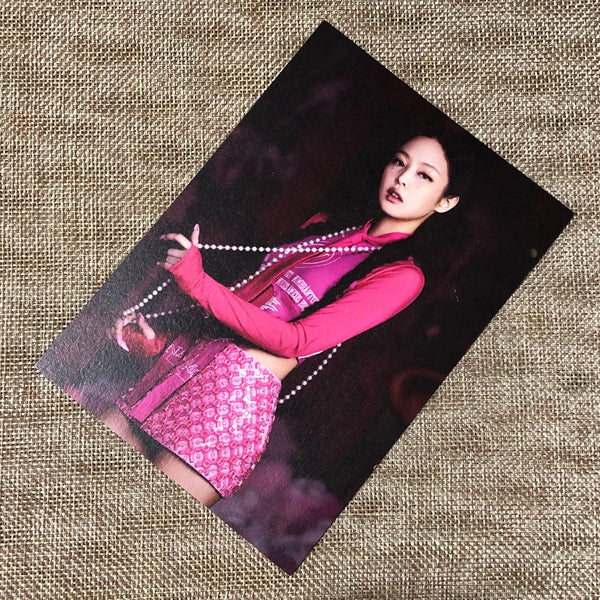 BLACKPINK JENNIE [ Born Pink ] Official Postcard, Box Set Ver. / New / Gift