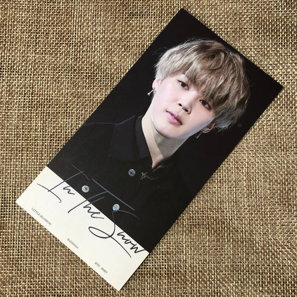 BTS V JIMIN [ In The Show Exhibition ] Ticket Photocard / New, Rare / Gift