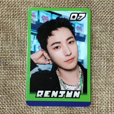 NCT DREAM RENJUN #1 [GLITCH MODE Arcade Center Pop Up] Official Photocard / Gift