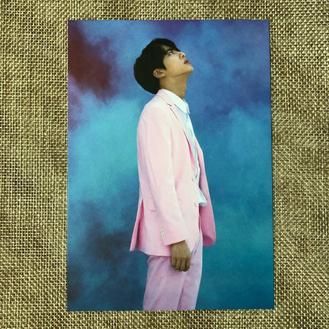 BTS JIN [ VT Cosmetics ] Sign Message Official Postcard / New / Gift