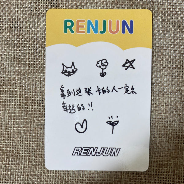 NCT RENJUN #3 [MOEVIR Magzine] Official Trading Photocard, Hologram / New / Gift