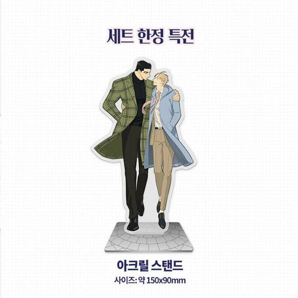 On or Off Vol 3-4 Set Limited Ed / Korean Webtoon Comics Manga BL / New / Gift