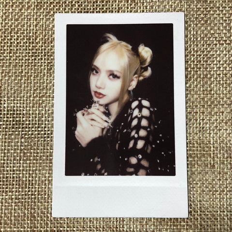BLACKPINK LISA [ Born Pink Black Ver. ] Official Photocard / New / Gift