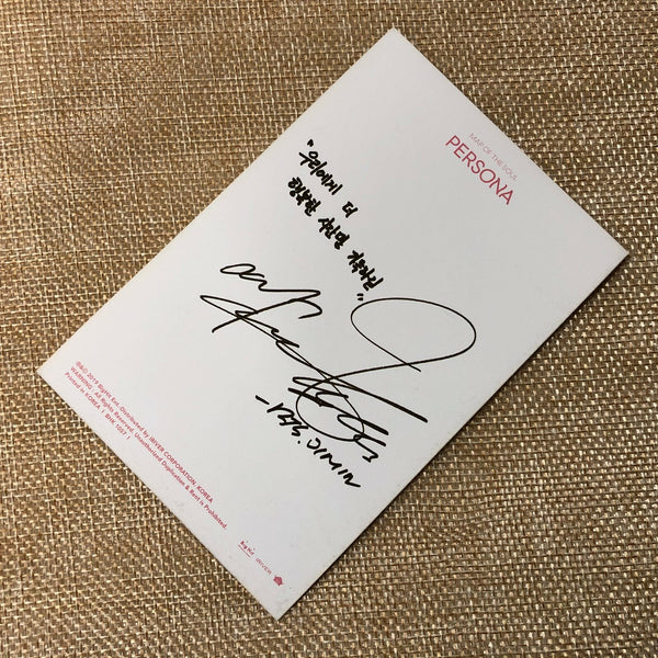 BTS JIMIN [ Map Of Soul ] Official Photocard Postcard, Persona / New / Gift