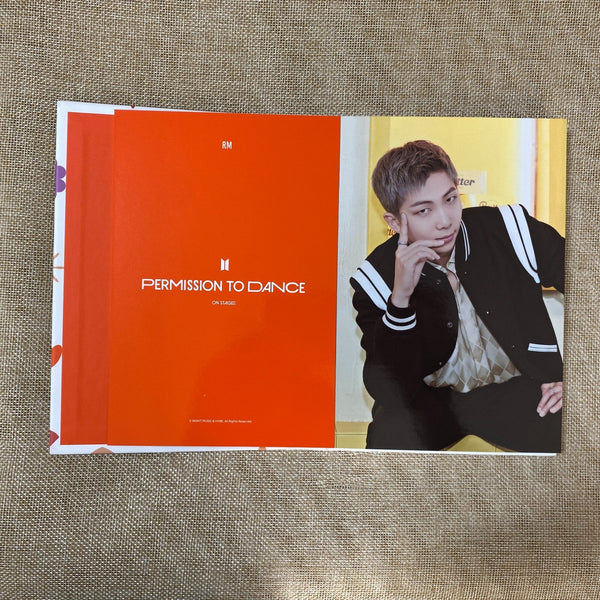 BTS [PTD PERMISSION TO DANCE ON STAGE] Official Postcard Book / New, Rare / Gift