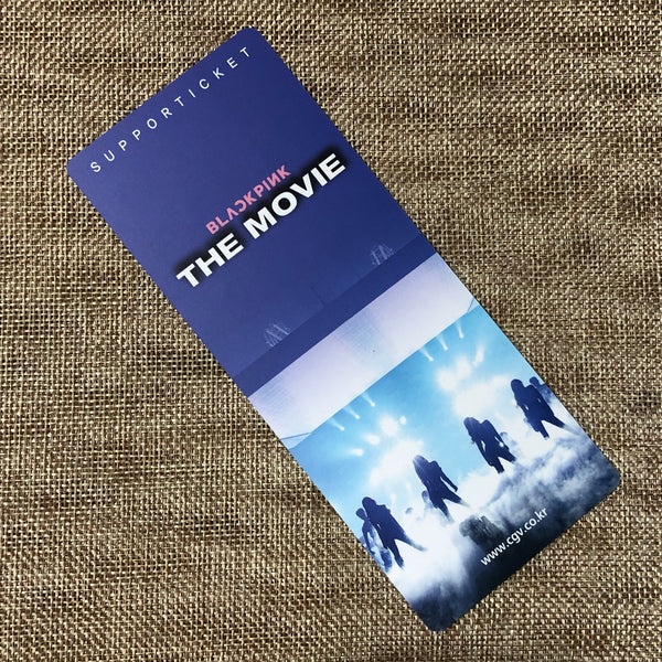 BLACKPINK GROUP #1 [ The Movie ] Official Limited Ticket Photocard / New / Gift
