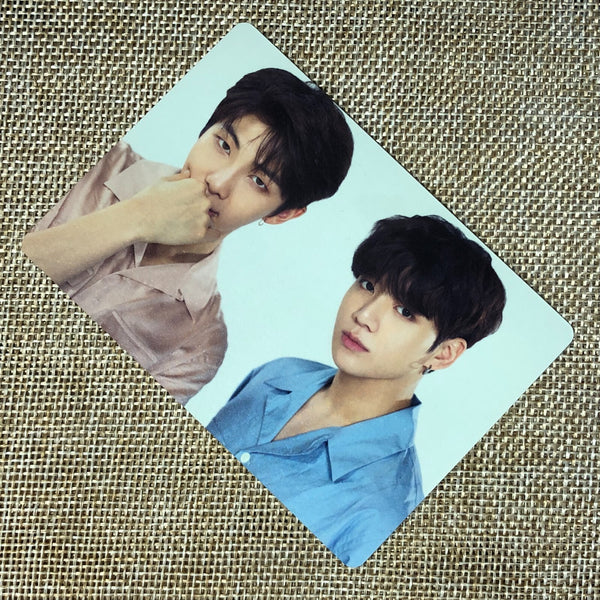 BTS GROUP RM JK 4/12 [Love Yourself World Tour] Official Mini Photocard / Gift