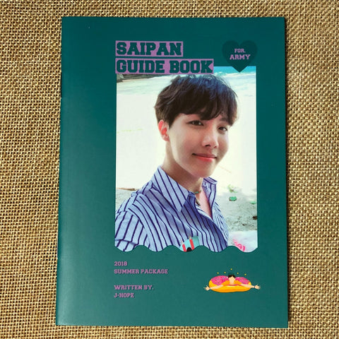BTS J-HOPE [2018 Summer Package Saipan Selfie Book] Official Photobook / Gift