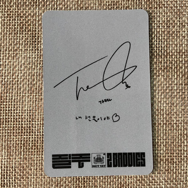 NCT 127 TAEIL [ BADDIES ] Official Photocard, Digipack Ver / New / Gift