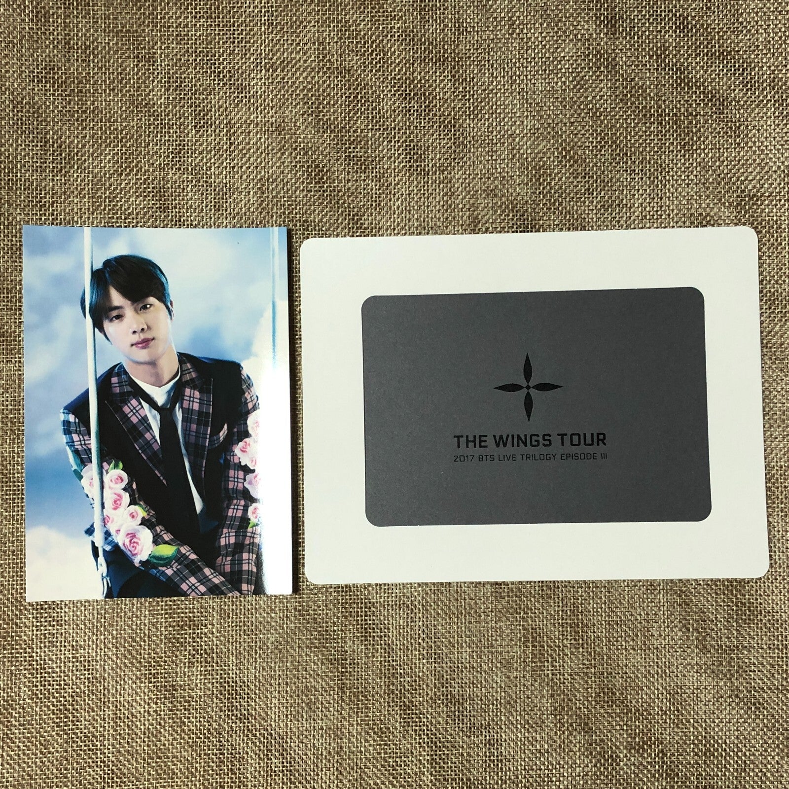 BTS JIN [ The Wings Tour Trilogy ] Official Photo Frame Set / New / Gift